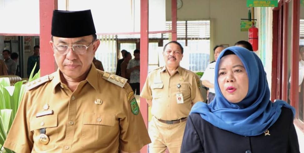 Bupati Inhil Kunjungi Kantor Pengadilan Negeri Tembilahan